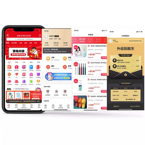 淘宝客app定制优惠券返利导购系统三合一代理开发花生日记app - 图3